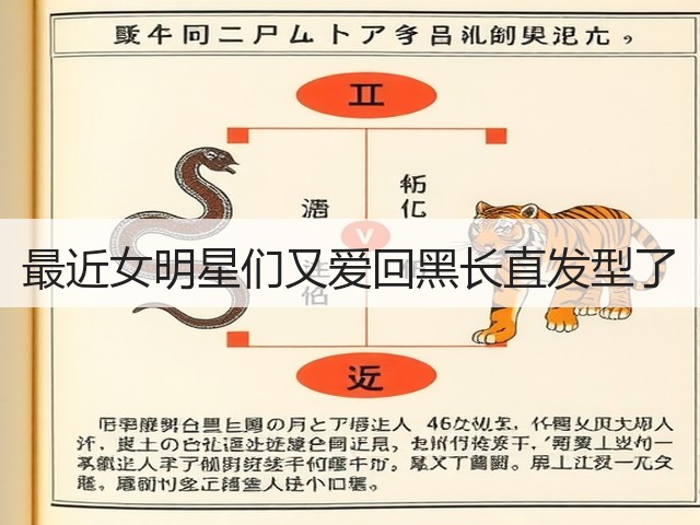 最近女明星们又爱回黑长直发型了(图2) 最近女明星们又爱回黑长直发型了(图2)