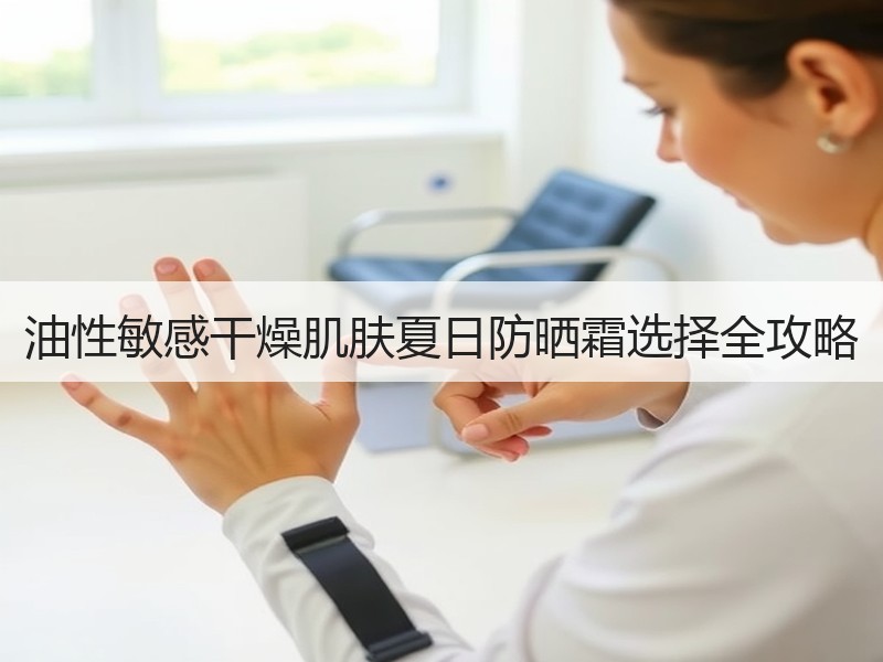 油性敏感干燥肌肤夏日防晒霜选择全攻略