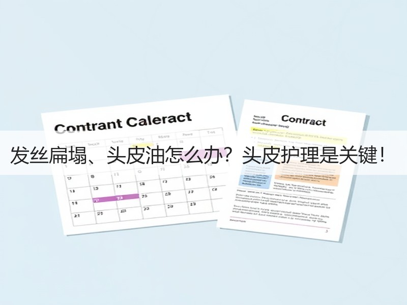 发丝扁塌、头皮油怎么办？头皮护理是关键！
