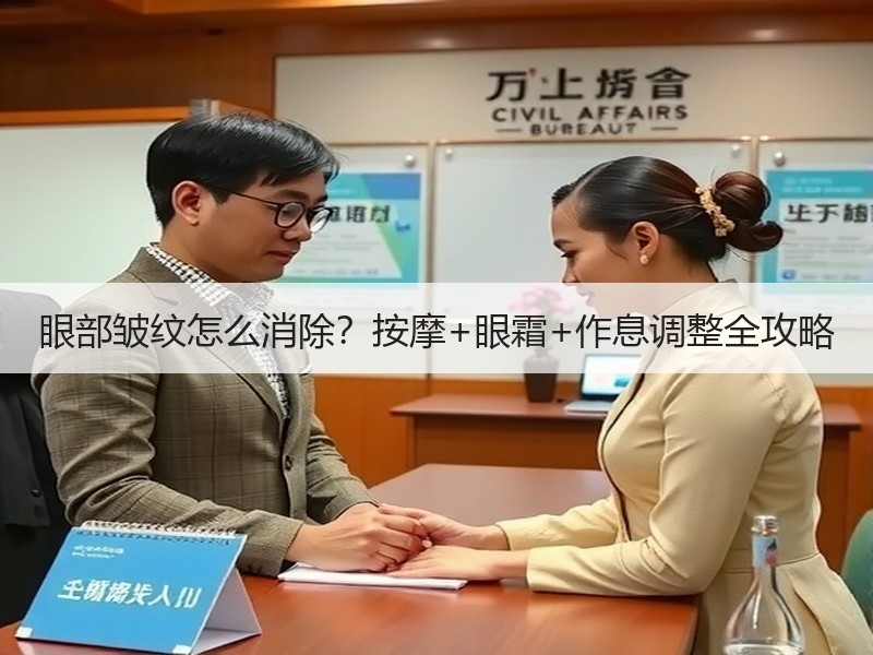 眼部皱纹怎么消除？按摩+眼霜+作息调整全攻略
