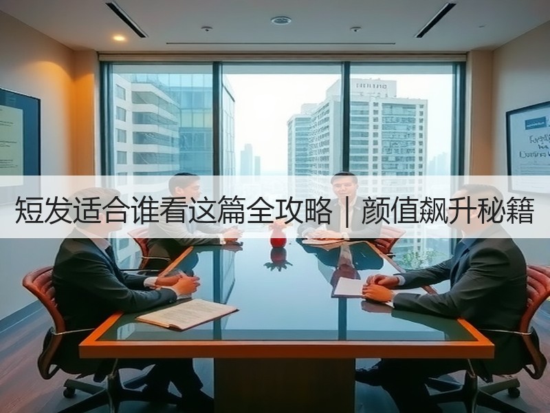 短发适合谁看这篇全攻略｜颜值飙升秘籍