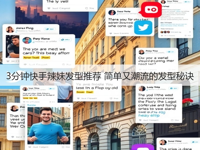 3分钟快手辣妹发型推荐 简单又潮流的发型秘诀