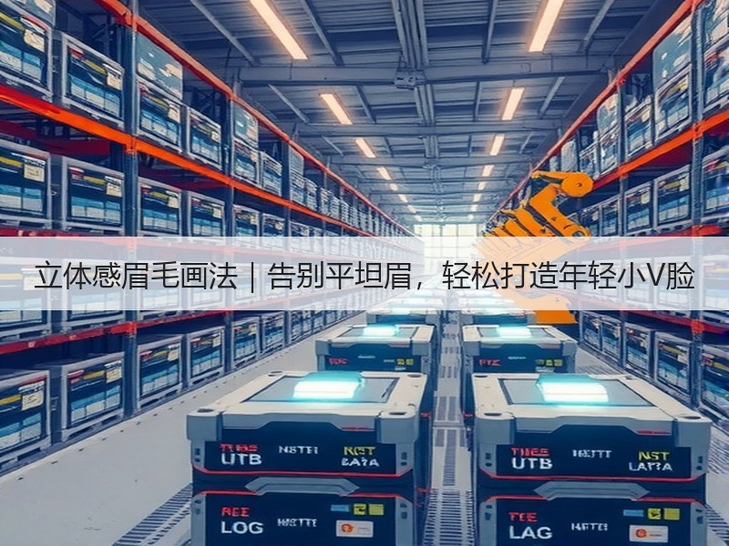 立体感眉毛画法｜告别平坦眉，轻松打造年轻小V脸