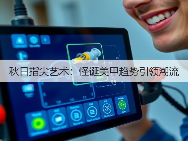 秋日指尖艺术:怪诞美甲趋势引领潮流(图1) 秋日指尖艺术:怪诞美甲趋势引领潮流(图1)