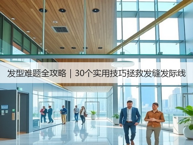 发型难题全攻略|30个实用技巧拯救发缝发际线(图1) 发型难题全攻略|30个实用技巧拯救发缝发际线(图1)