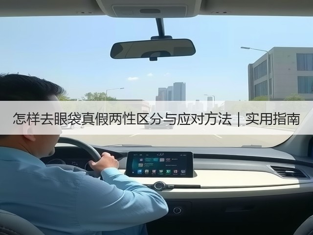 怎样去眼袋真假两性区分与应对方法|实用指南(图3) 怎样去眼袋真假两性区分与应对方法|实用指南(图3)