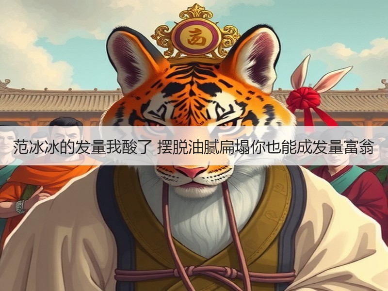 范冰冰的发量我酸了 摆脱油腻扁塌你也能成发量富翁