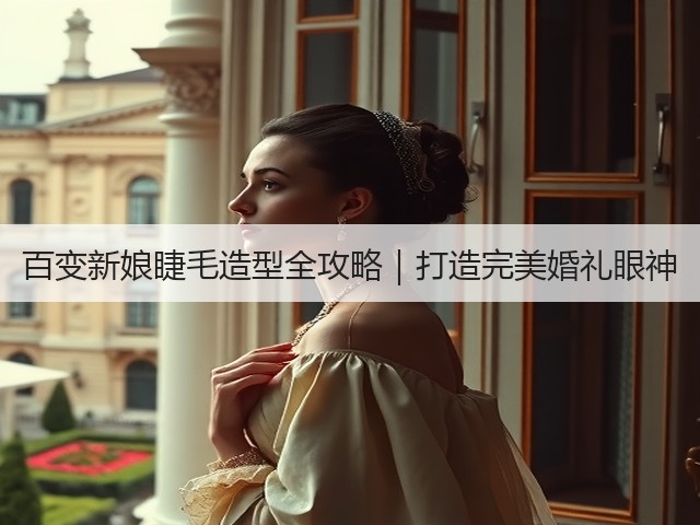 百变新娘睫毛造型全攻略｜打造完美婚礼眼神(图3)