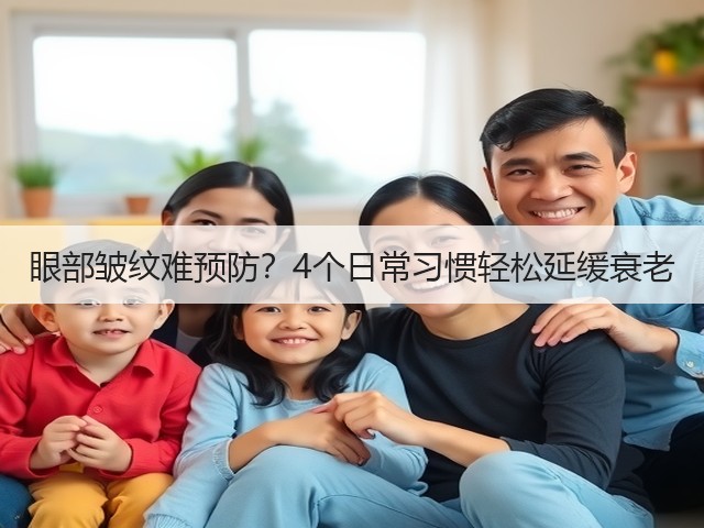 眼部皱纹难预防?4个日常习惯轻松延缓衰老(图3) 眼部皱纹难预防?4个日常习惯轻松延缓衰老(图3)