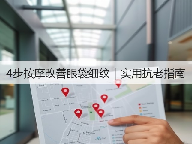 4步按摩改善眼袋细纹|实用抗老指南(图1) 4步按摩改善眼袋细纹|实用抗老指南(图1)