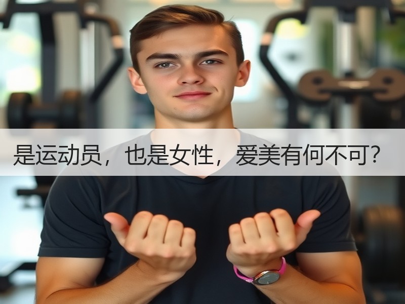 是运动员，也是女性，爱美有何不可？
