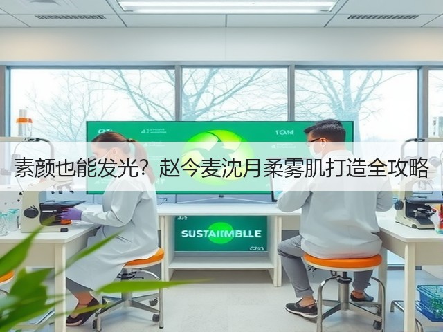 素颜也能发光?赵今麦沈月柔雾肌打造全攻略(图3) 素颜也能发光?赵今麦沈月柔雾肌打造全攻略(图3)