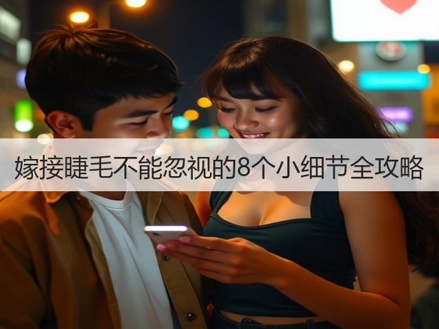 嫁接睫毛不能忽视的8个小细节全攻略(图3) 嫁接睫毛不能忽视的8个小细节全攻略(图3)