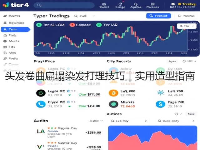 头发卷曲扁塌染发打理技巧|实用造型指南(图3) 头发卷曲扁塌染发打理技巧|实用造型指南(图3)