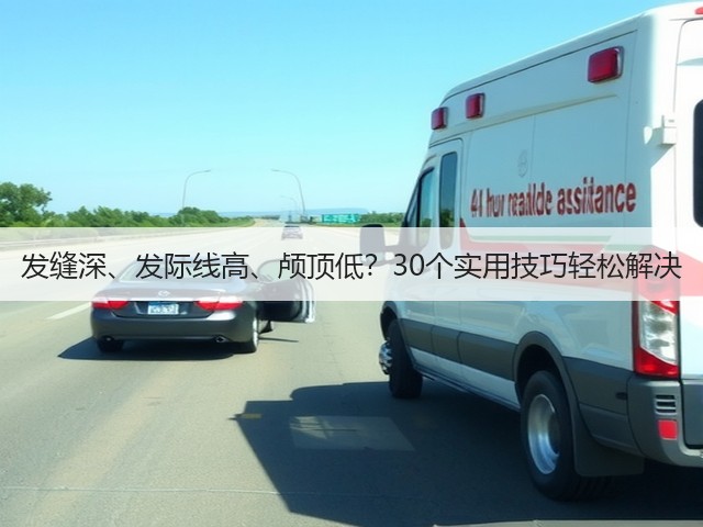 发缝深、发际线高、颅顶低？30个实用技巧轻松解决(图1)