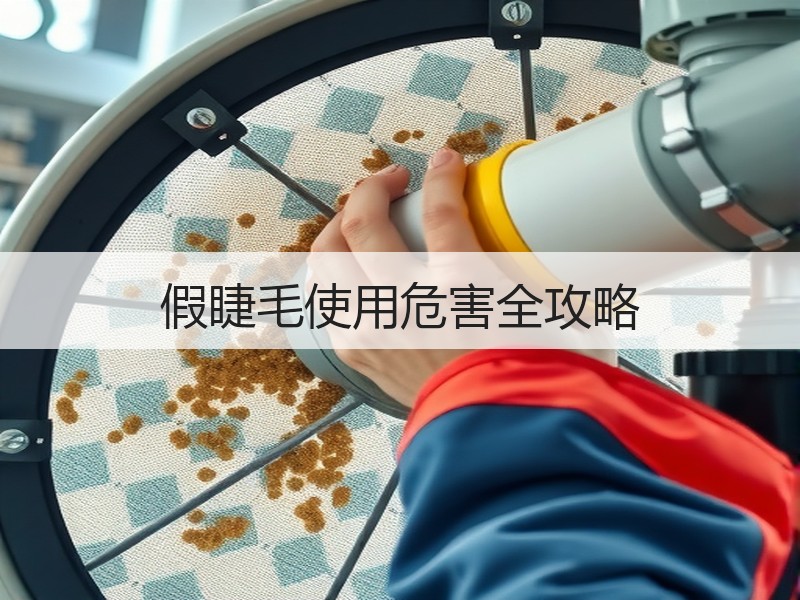 假睫毛使用危害全攻略