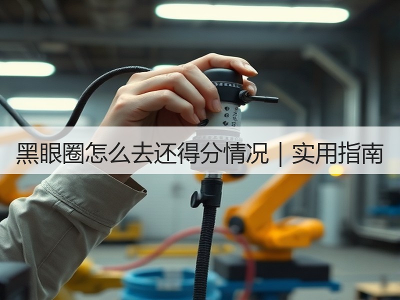 黑眼圈怎么去还得分情况｜实用指南