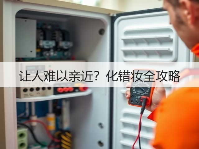 让人难以亲近?化错妆全攻略(图3) 让人难以亲近?化错妆全攻略(图3)