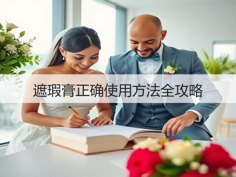 遮瑕膏正确使用方法全攻略