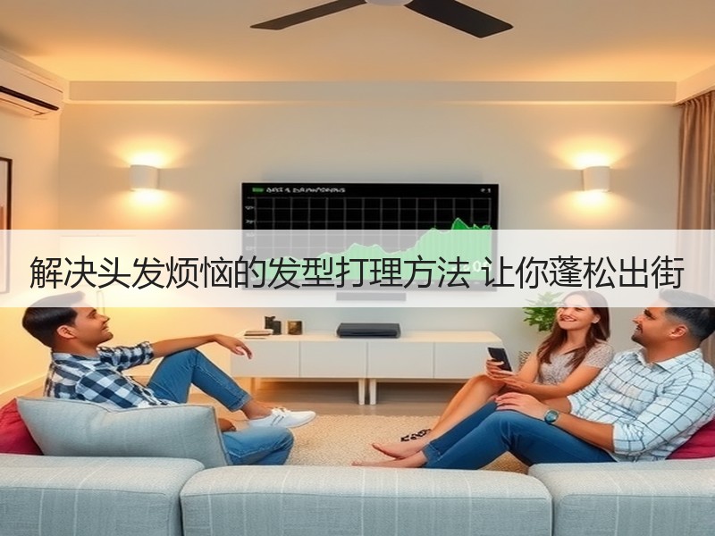 解决头发烦恼的发型打理方法 让你蓬松出街
