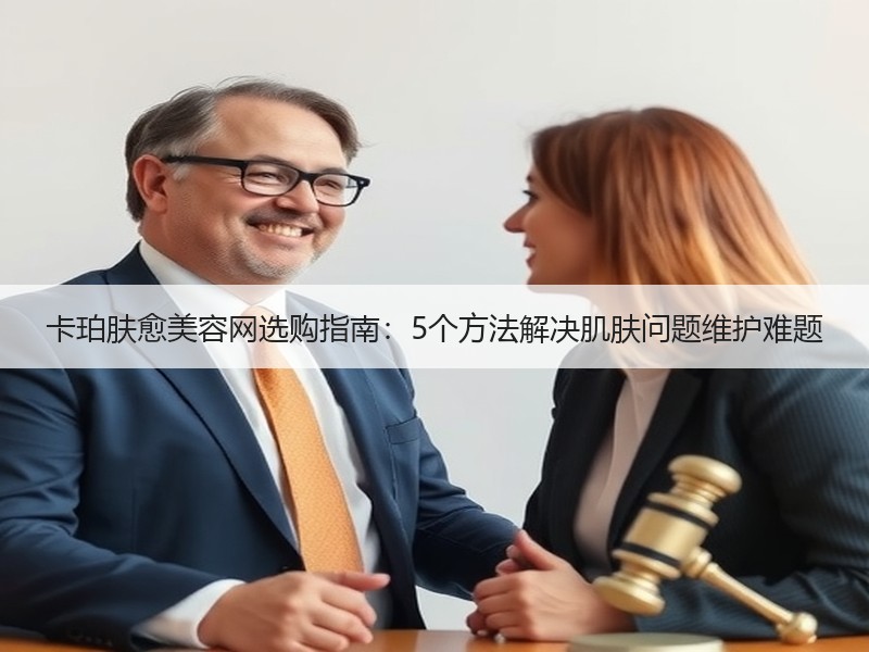 卡珀肤愈美容网选购指南：5个方法解决肌肤