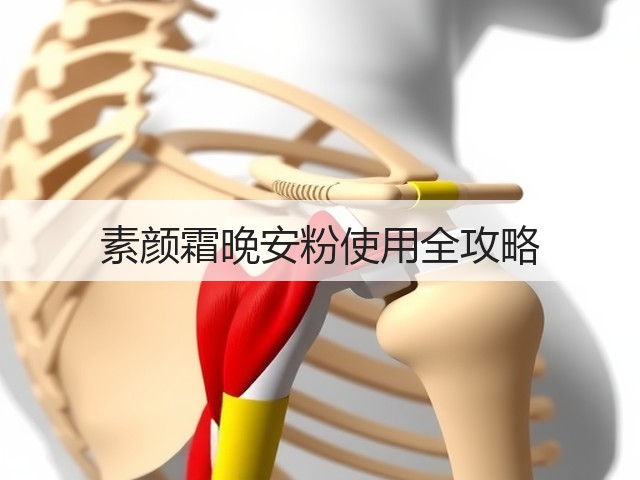 素颜霜晚安粉使用全攻略(图1)