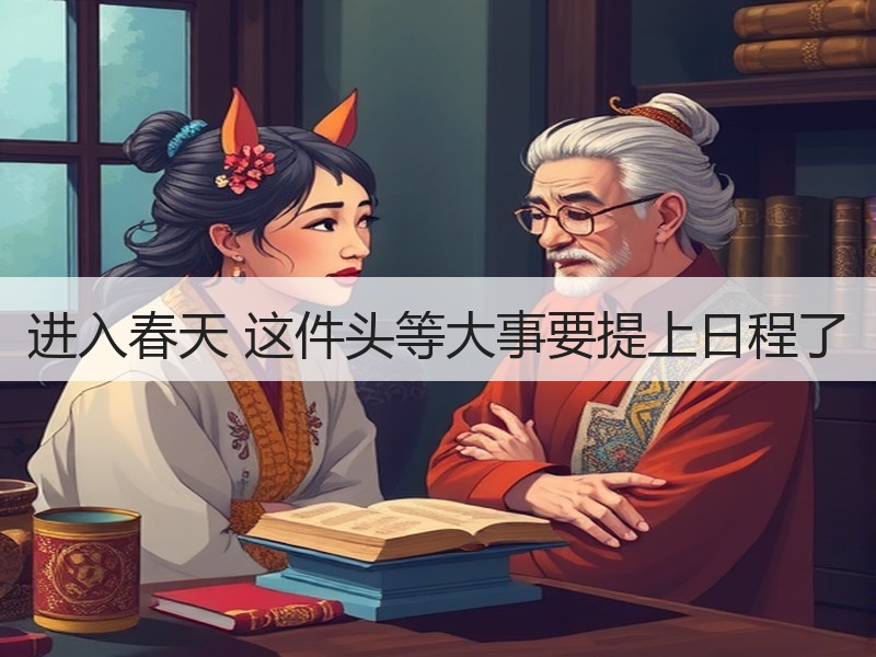 进入春天 这件头等大事要提上日程了