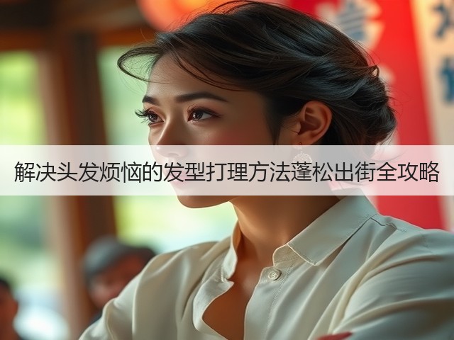解决头发烦恼的发型打理方法蓬松出街全攻略(图3) 解决头发烦恼的发型打理方法蓬松出街全攻略(图3)