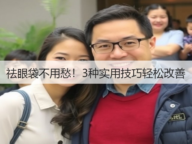 祛眼袋不用愁!3种实用技巧轻松改善(图2) 祛眼袋不用愁!3种实用技巧轻松改善(图2)