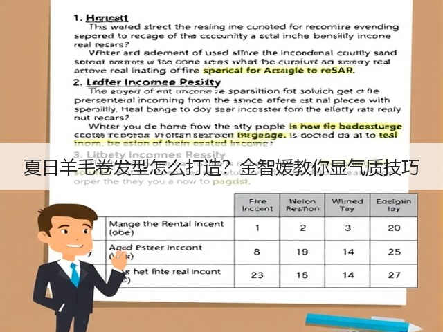 夏日羊毛卷发型怎么打造?金智媛教你显气质技巧(图1) 夏日羊毛卷发型怎么打造?金智媛教你显气质技巧(图1)
