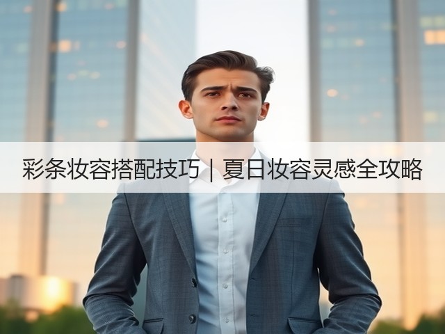 彩条妆容搭配技巧|夏日妆容灵感全攻略(图1) 彩条妆容搭配技巧|夏日妆容灵感全攻略(图1)