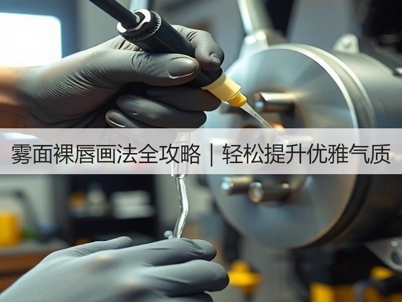 雾面裸唇画法全攻略｜轻松提升优雅气质
