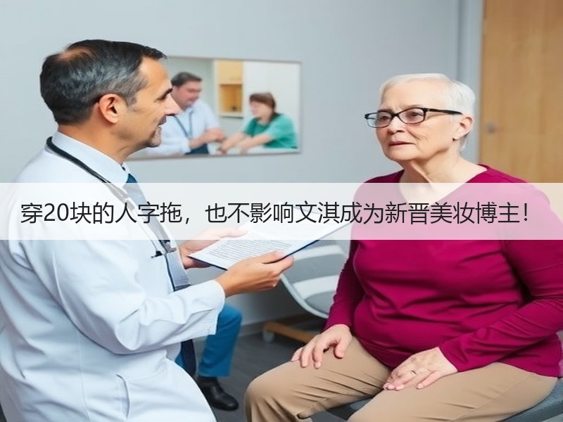穿20块的人字拖，也不影响文淇成为新晋美妆博主！