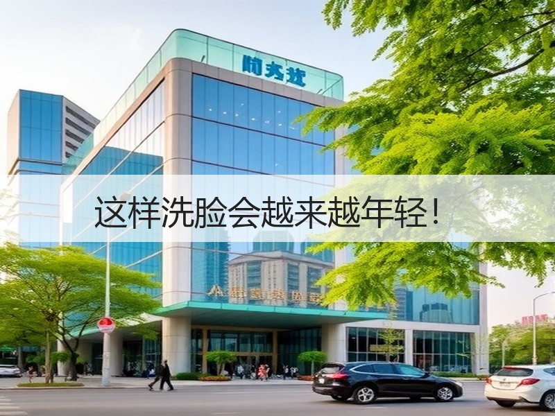 这样洗脸会越来越年轻！