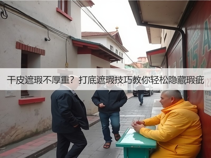 干皮遮瑕不厚重？打底遮瑕技巧教你轻松隐藏瑕疵