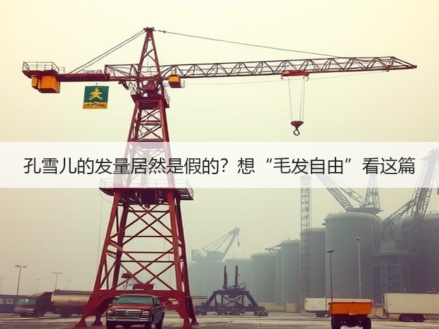 孔雪儿的发量居然是假的?想“毛发自由”看这篇(图3) 孔雪儿的发量居然是假的?想“毛发自由”看这篇(图3)