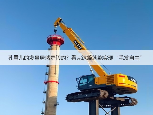 孔雪儿的发量居然是假的？看完这篇就能实现“毛发自由”(图1)