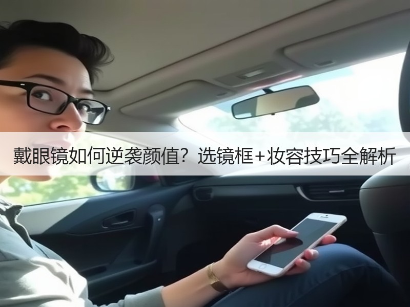 戴眼镜如何逆袭颜值？选镜框+妆容技巧全解析