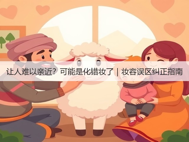 让人难以亲近?可能是化错妆了|妆容误区纠正指南(图1) 让人难以亲近?可能是化错妆了|妆容误区纠正指南(图1)