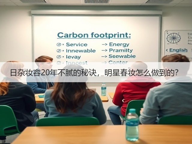 日杂妆容20年不腻的秘诀，明星春妆怎么做到的？(图2)