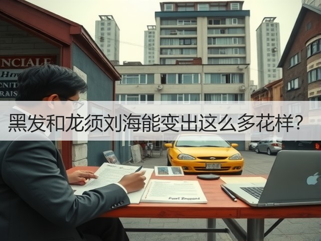 黑发和龙须刘海能变出这么多花样?(图3) 黑发和龙须刘海能变出这么多花样?(图3)