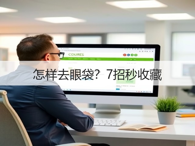 怎样去眼袋？7招秒收藏(图2)