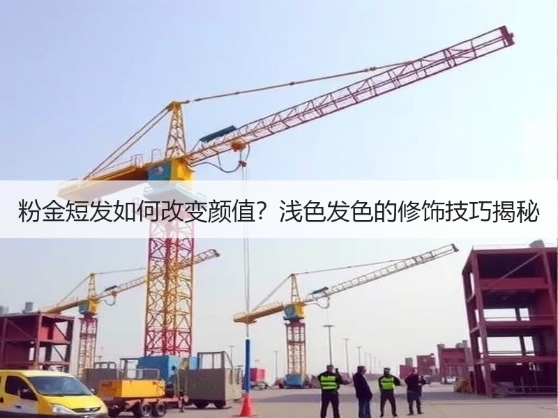 粉金短发如何改变颜值？浅色发色的修饰技巧
