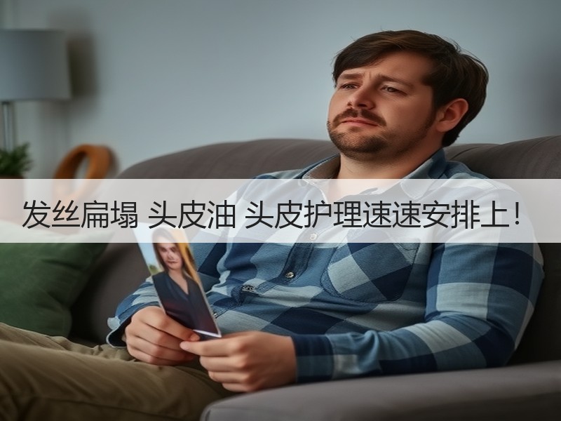 发丝扁塌 头皮油 头皮护理速速安排上！