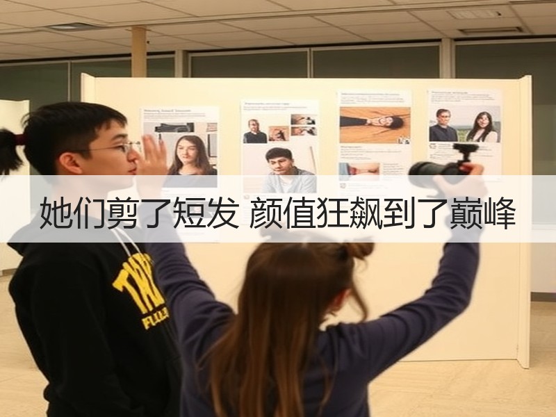 她们剪了短发 颜值狂飙到了巅峰