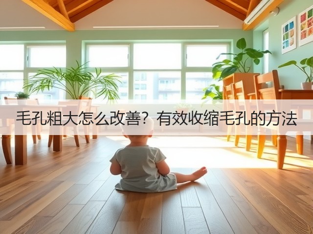 毛孔粗大怎么改善？有效收缩毛孔的方法(图1)