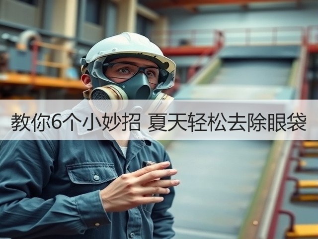 教你6个小妙招 夏天轻松去除眼袋(图1) 教你6个小妙招 夏天轻松去除眼袋(图1)