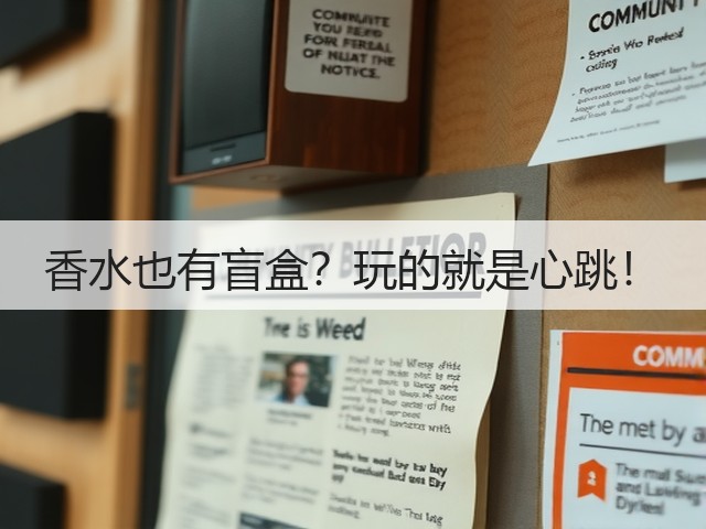 香水也有盲盒？玩的就是心跳！(图2)