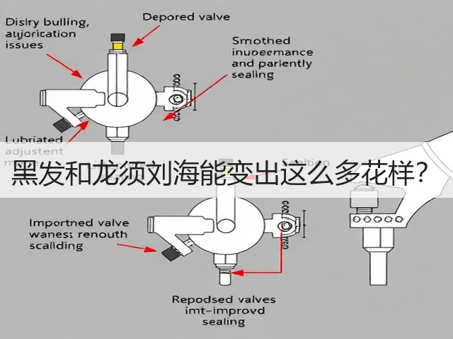 黑发和龙须刘海能变出这么多花样?(图1) 黑发和龙须刘海能变出这么多花样?(图1)
