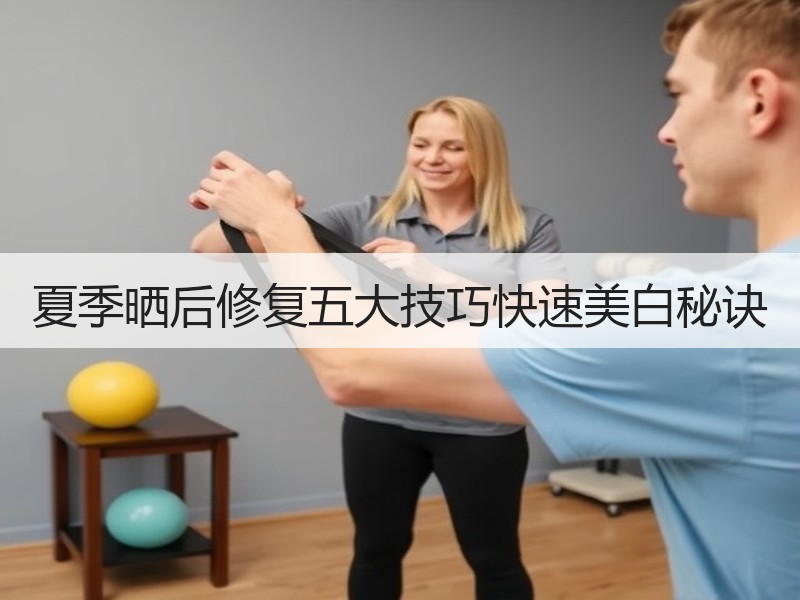 夏季晒后修复五大技巧快速美白秘诀